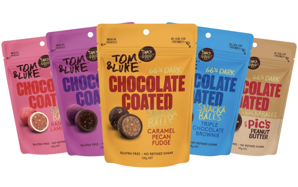 Tom & Luke Snackaballs - Chocolate Coated