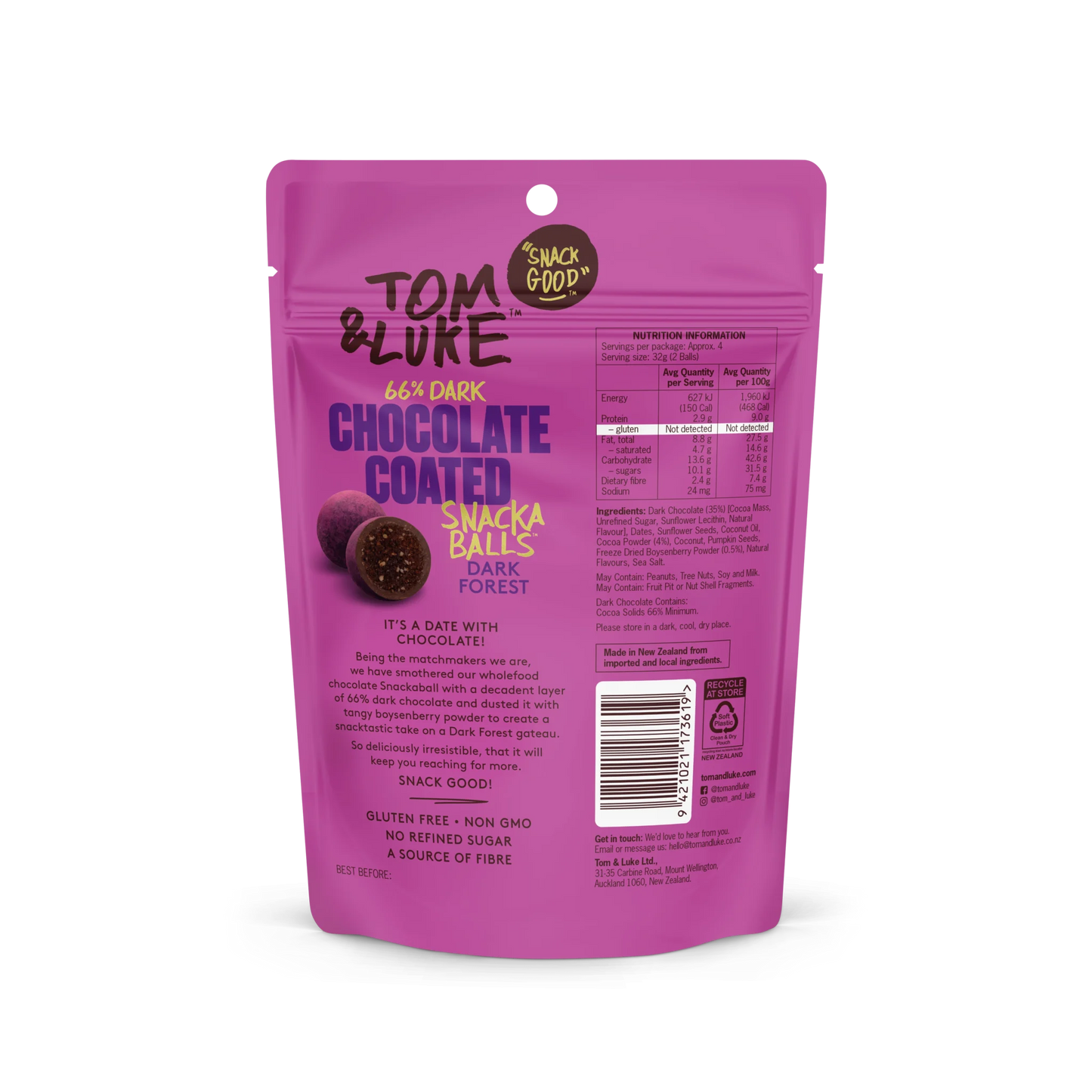 Tom & Luke Snackaballs - Dark Forest - 9 Pouch Box