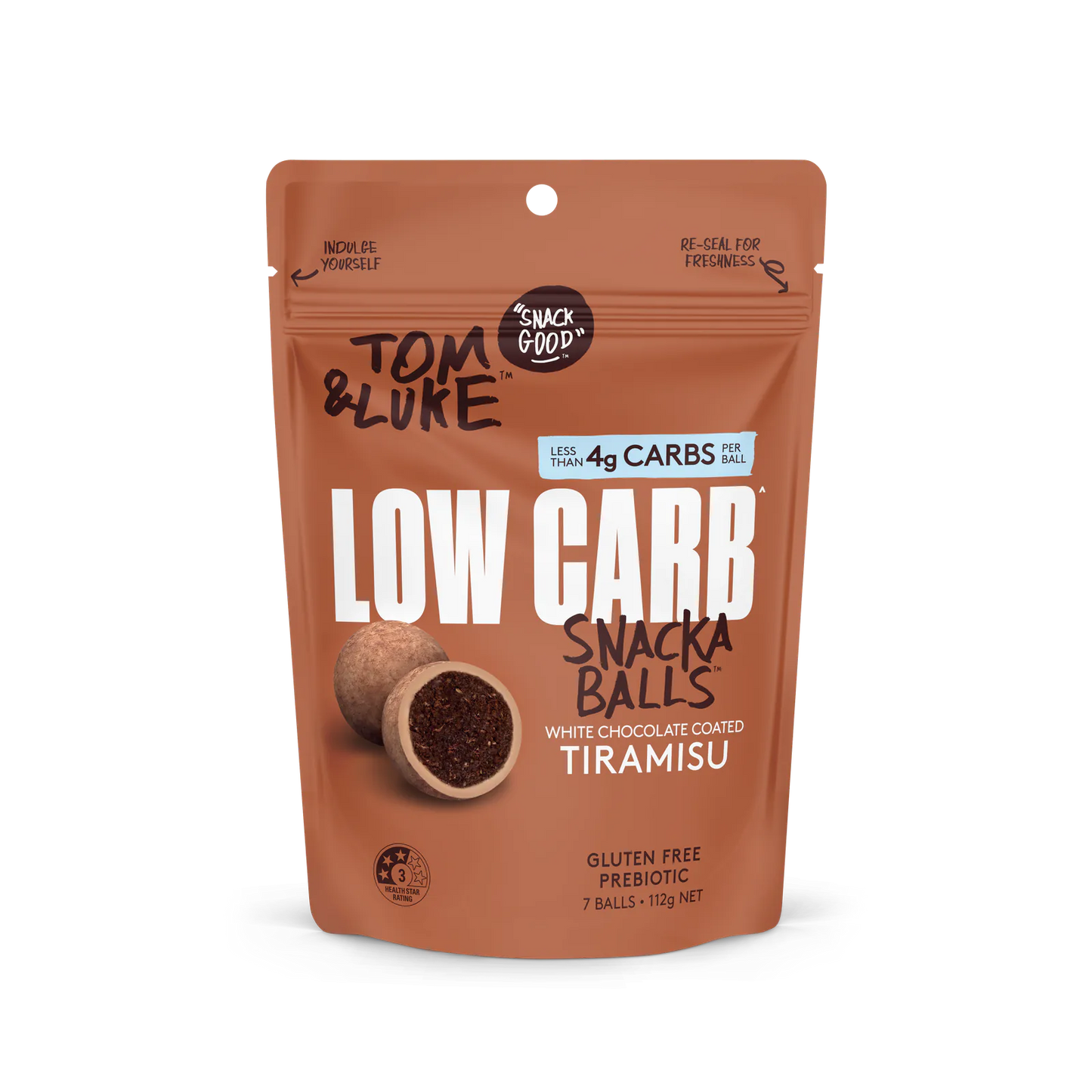 Tom&Luke Snackaballs - Low Carb - Tiramisu
