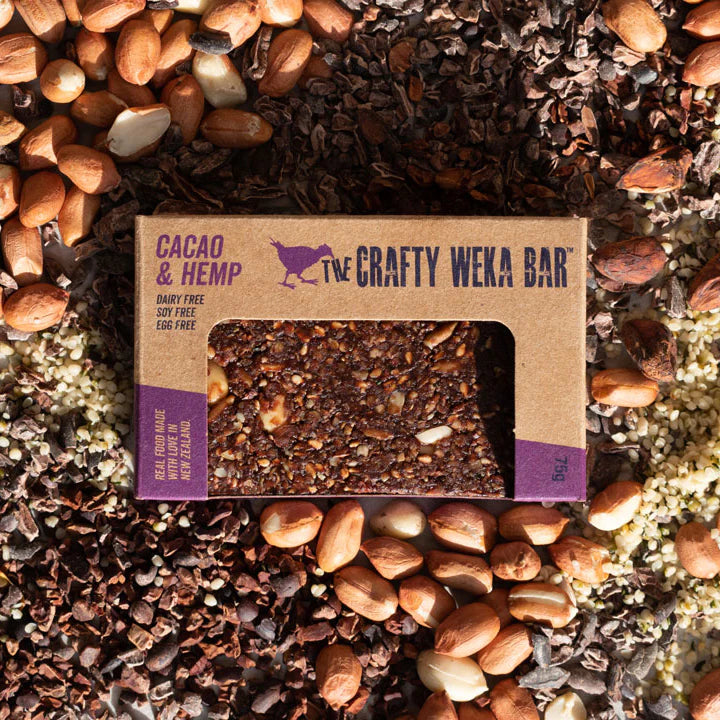 Crafty Weka Bars - Cacao & Hemp - 12 Bar Box