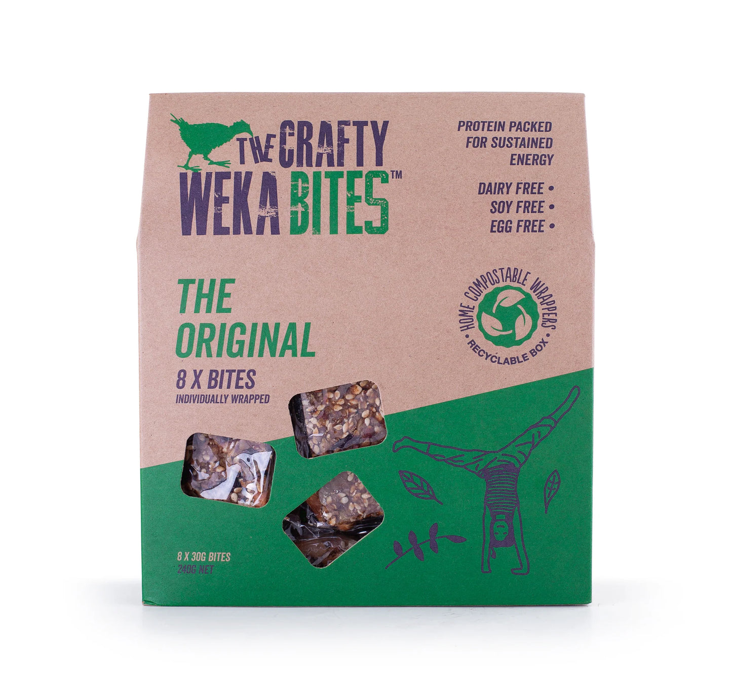 Crafty Weka Bites - Original - 5 x 240g Pouches
