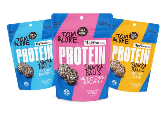 Tom&Luke Protein Snackaballs - Triplet pack - All 3 flavours in one box