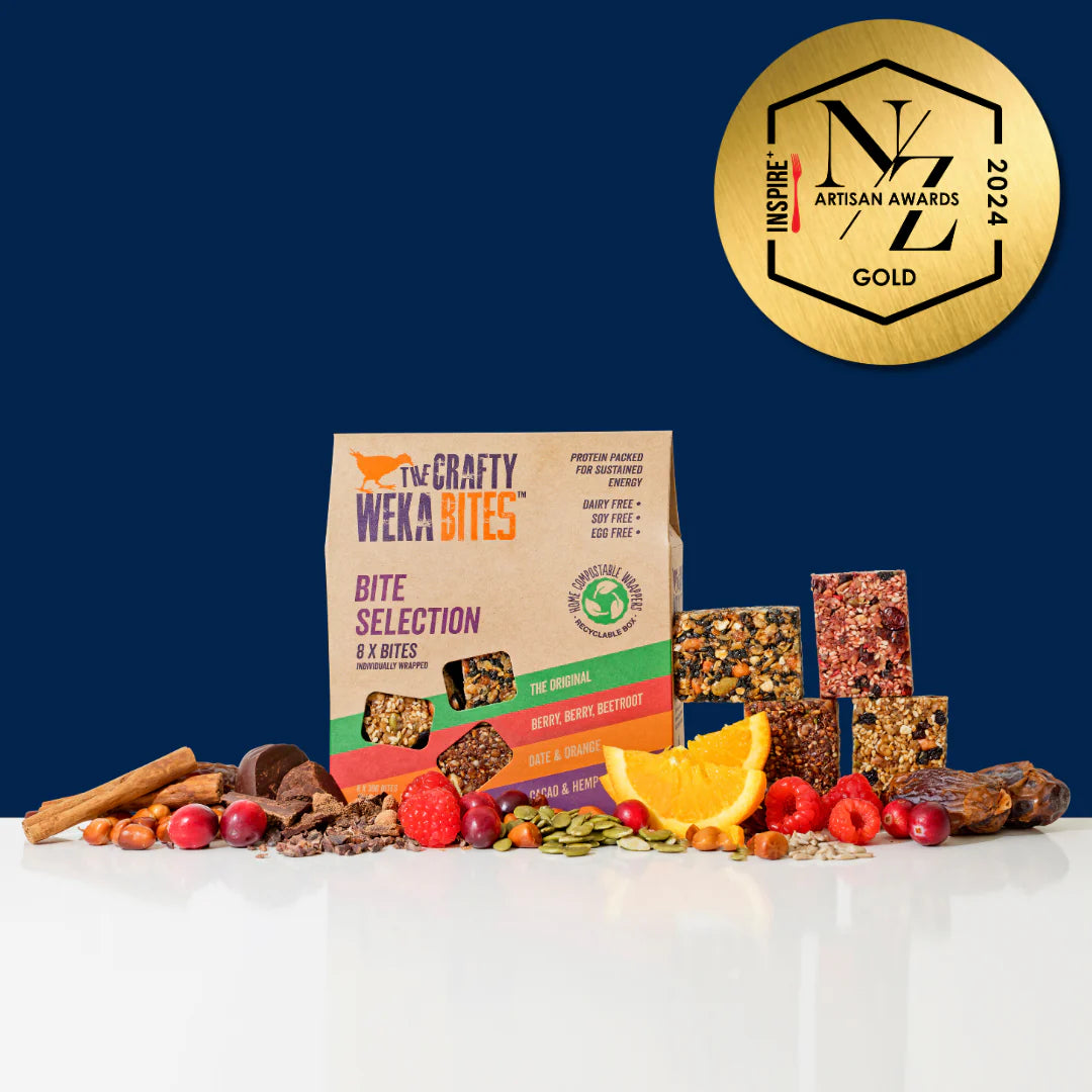 Crafty Weka Bites - Mixed Box - 5 x 240g pouches